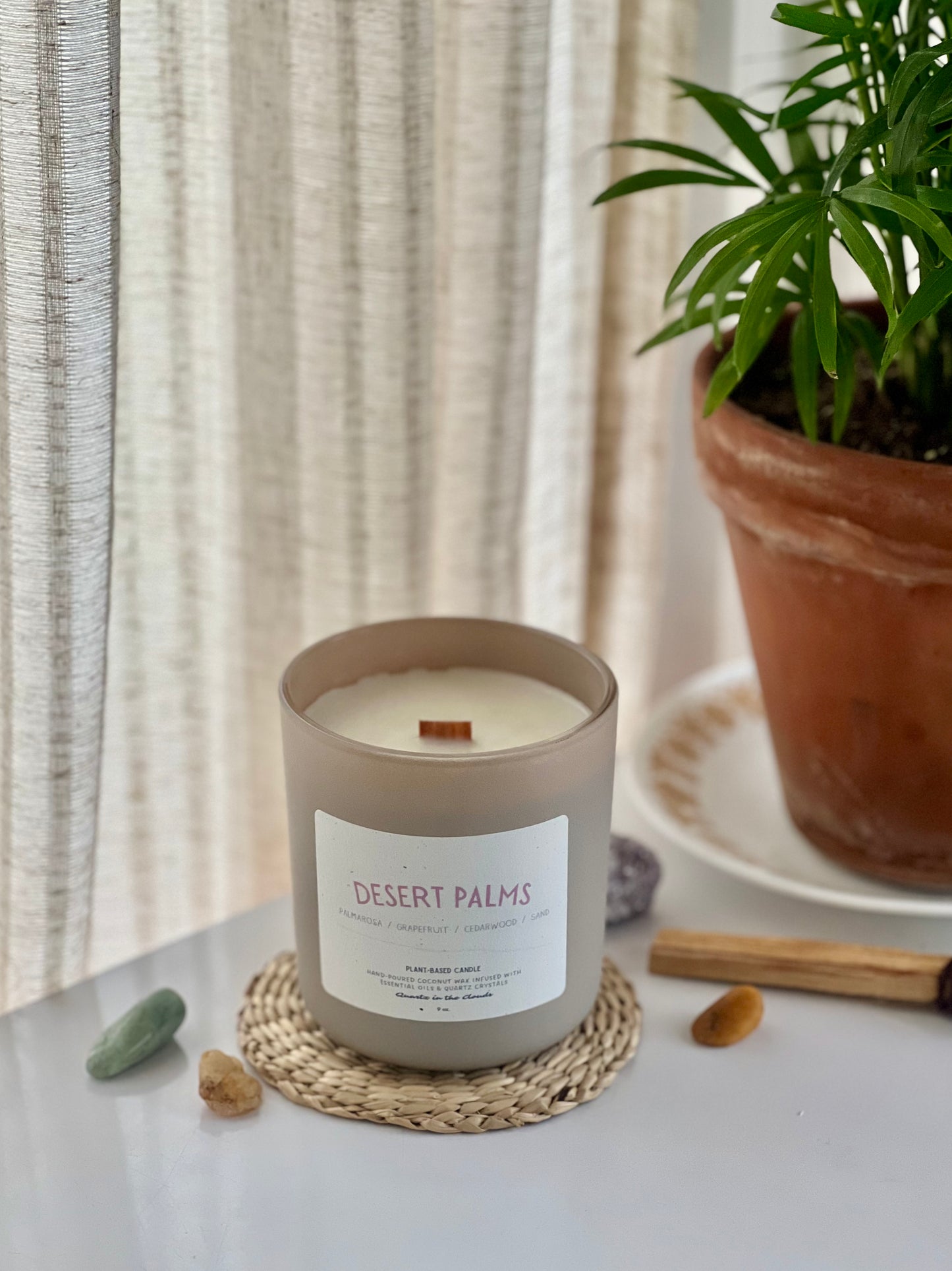 Desert Palms Plant-Based Candle