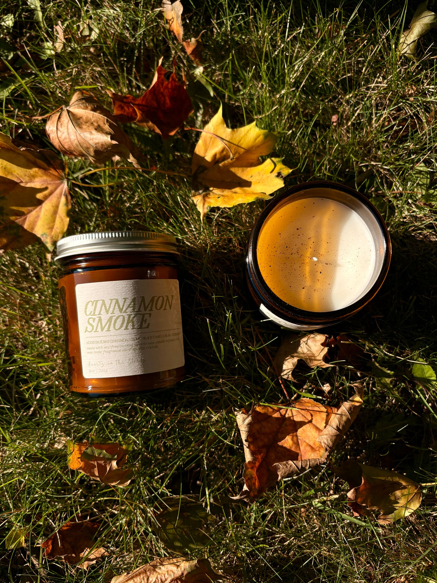 Cinnamon Smoke Candle