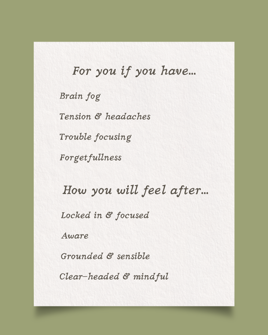 Headspace Herbal Drops - Cognitive Clarity