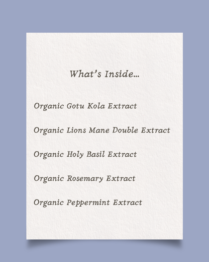 Headspace Herbal Drops - Cognitive Clarity