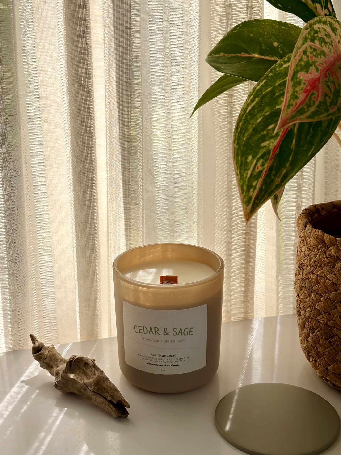 Cedar & Sage Plant-Based Candle
