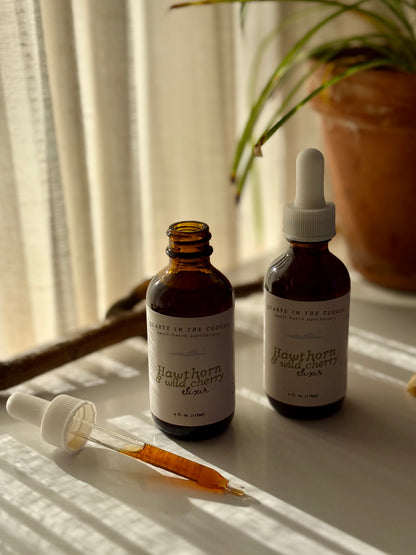 Hawthorn Berry & Wild Cherry Elixir - Respiratory Support