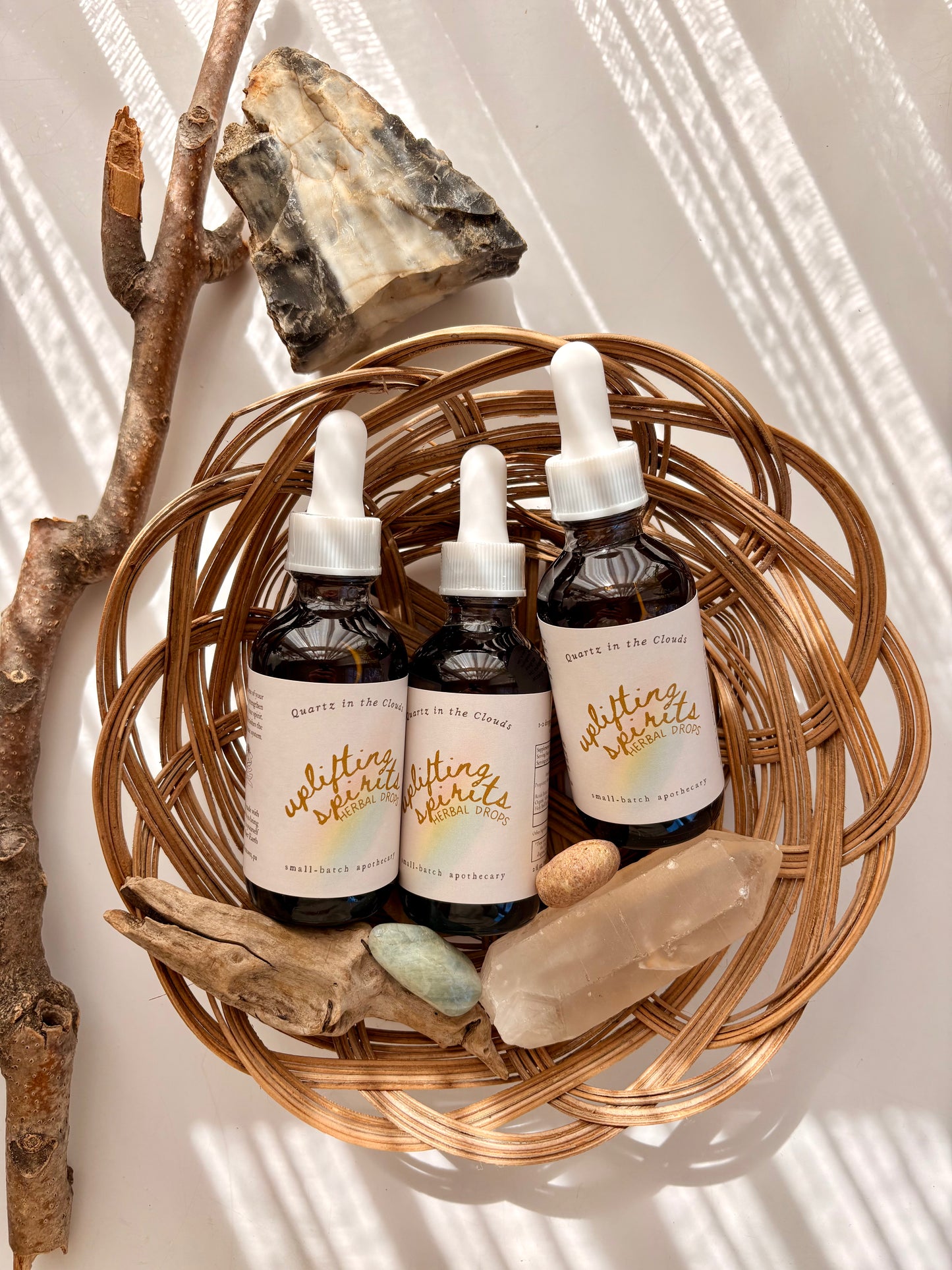 Uplifting Spirits Herbal Drops - Adaptogen/Immune Support