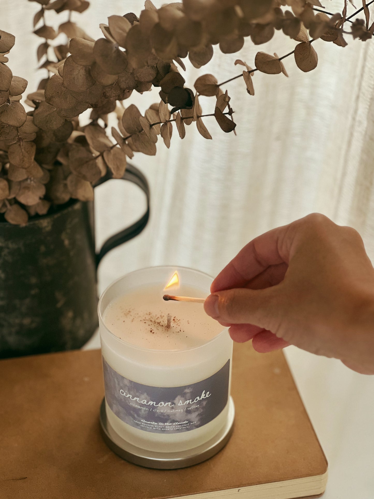 Cinnamon Smoke Candle