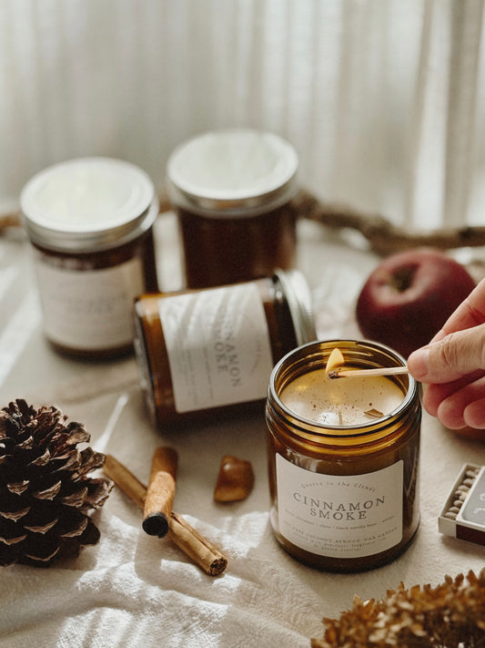 Cinnamon Smoke Candle
