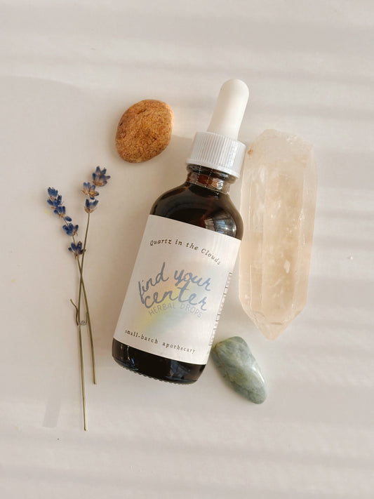 Find your Center Herbal Drops - Nervous-system-nourishment